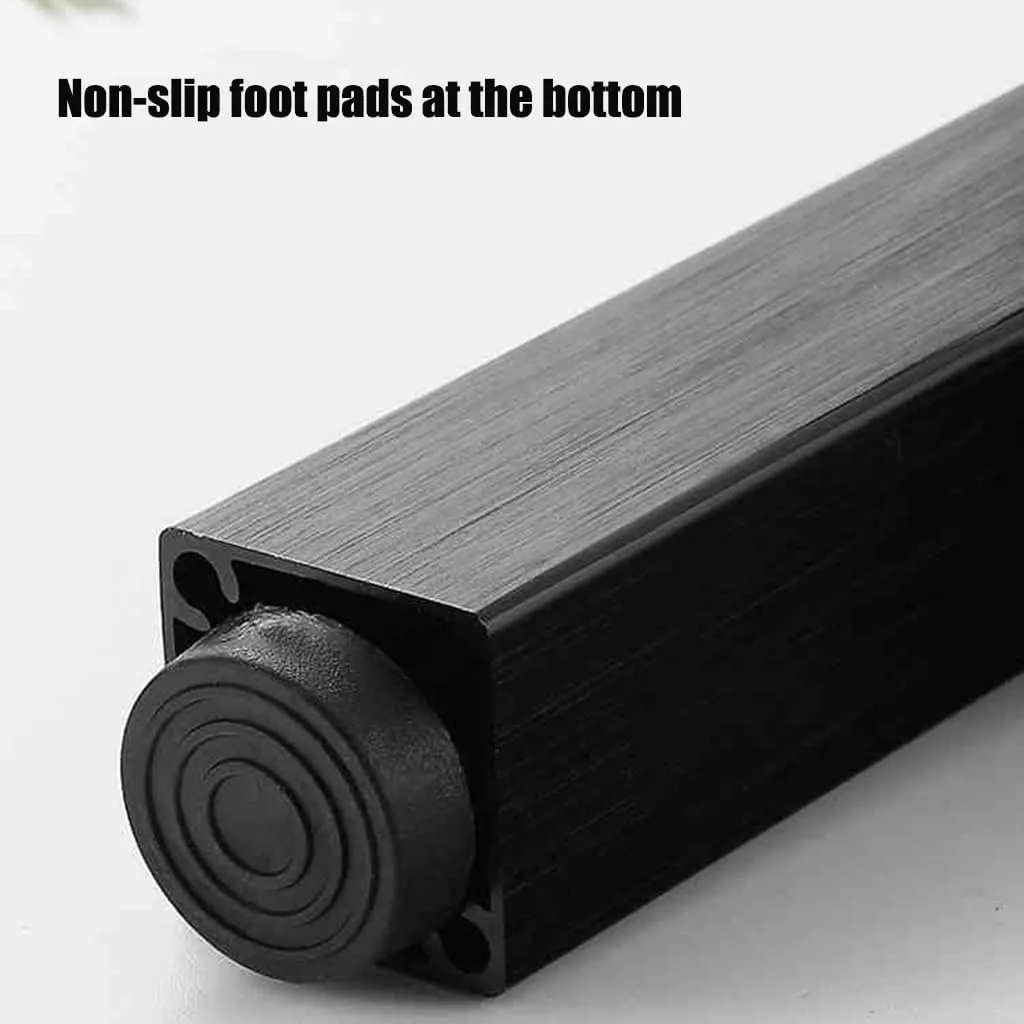 Adjustable Aluminum Replacement Legs for Bathroom Cabinet Cupboard Coffee Table and Desk Support Foot with Multiple Height Options (Bronze 9.8 inches*4)