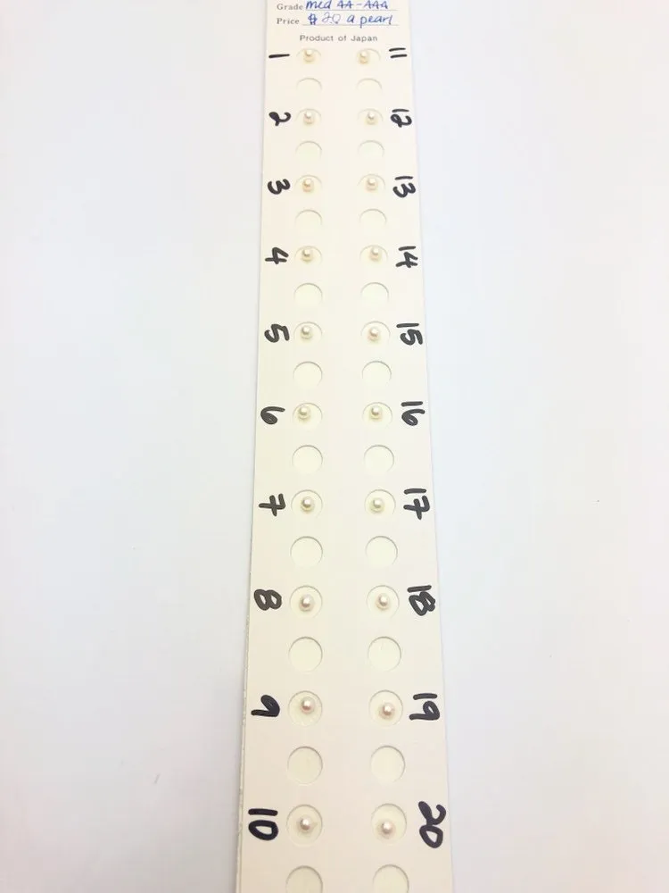 Akoya 3-3.5mm  Pearls - AAA (901)