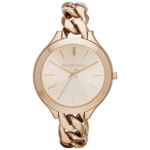 Michael Kors MK3223 Slim Runway Twist Rose Dial Women's Watch