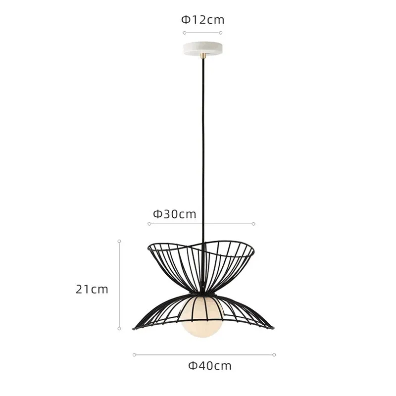 Modern Dining Room Chandelier Designer Iron Pendant Light