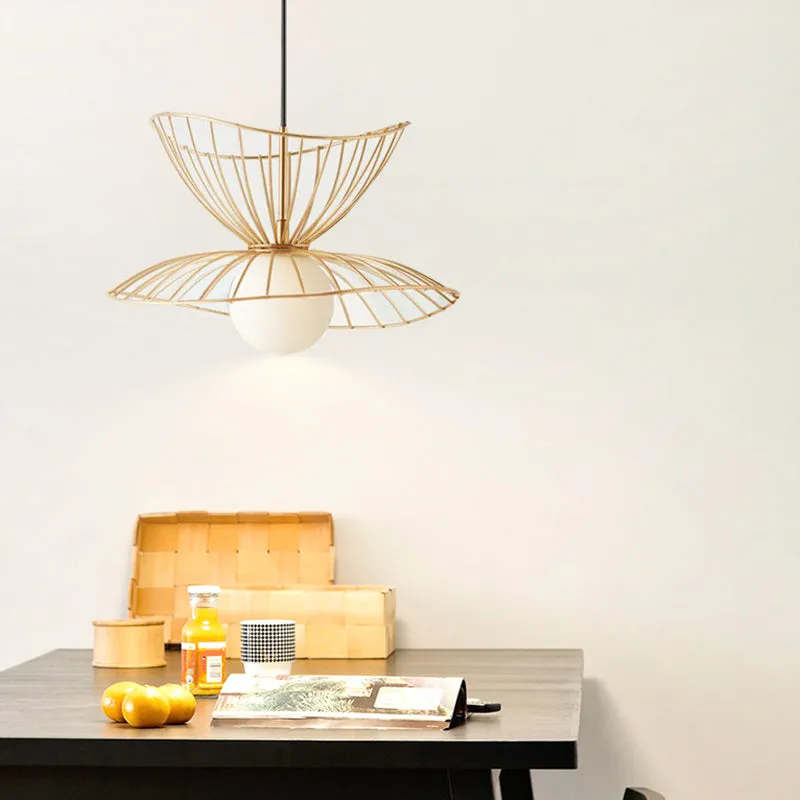 Modern Dining Room Chandelier Designer Iron Pendant Light