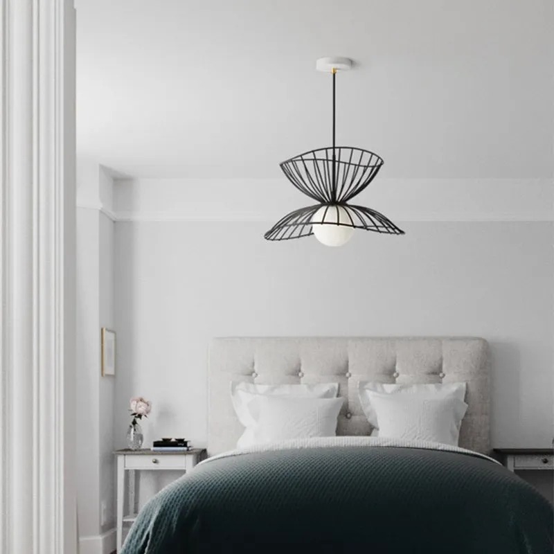 Modern Dining Room Chandelier Designer Iron Pendant Light