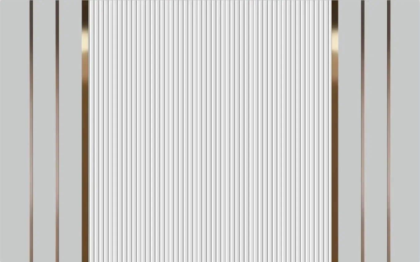 Modern Grille Wood Grain Striped Wallpaper