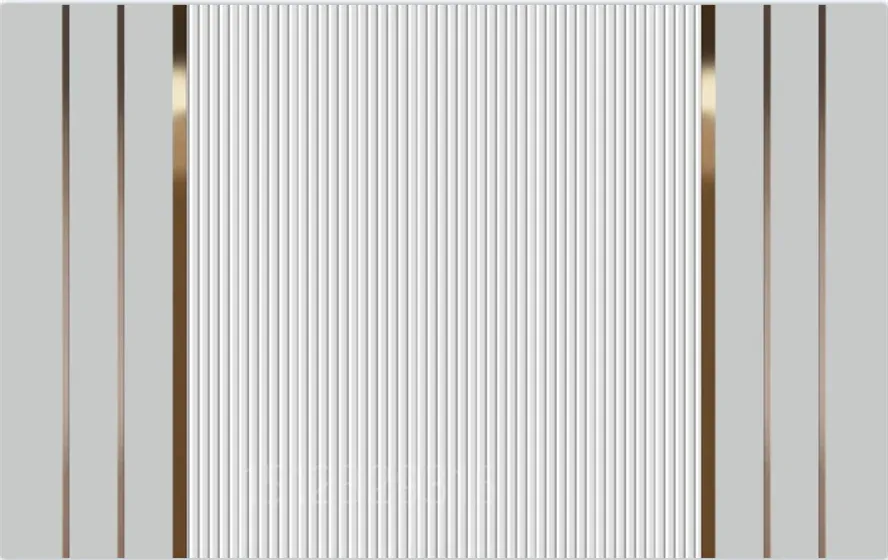 Modern Grille Wood Grain Striped Wallpaper