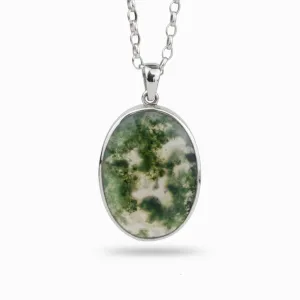 Moss Agate Necklace