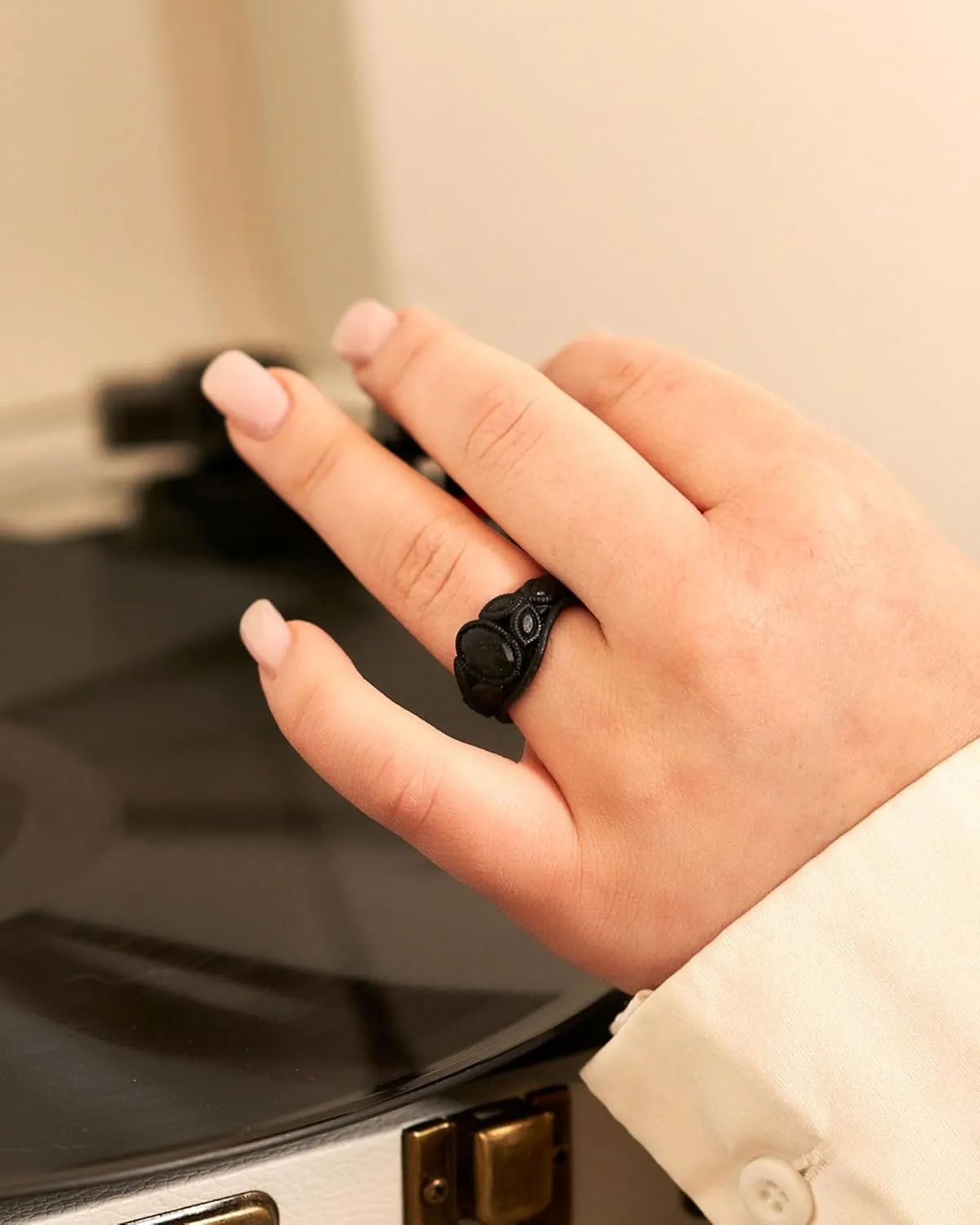 Rinfit Silicone Rings for Women - Womens Wedding Rings - Silicone Wedding Bands - Oval Rubber Ring - Patented Design