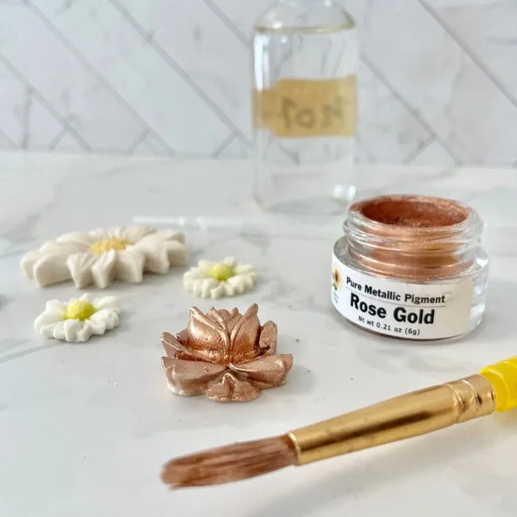 Rose Gold Metallic Highlighter Dust