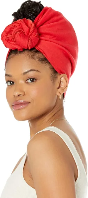 Satin Lined Turban Head Band- 2-in-1 Headwrap, Natural Hair, Beanie, Hijab, Easy Protective Scarf Head Wrap